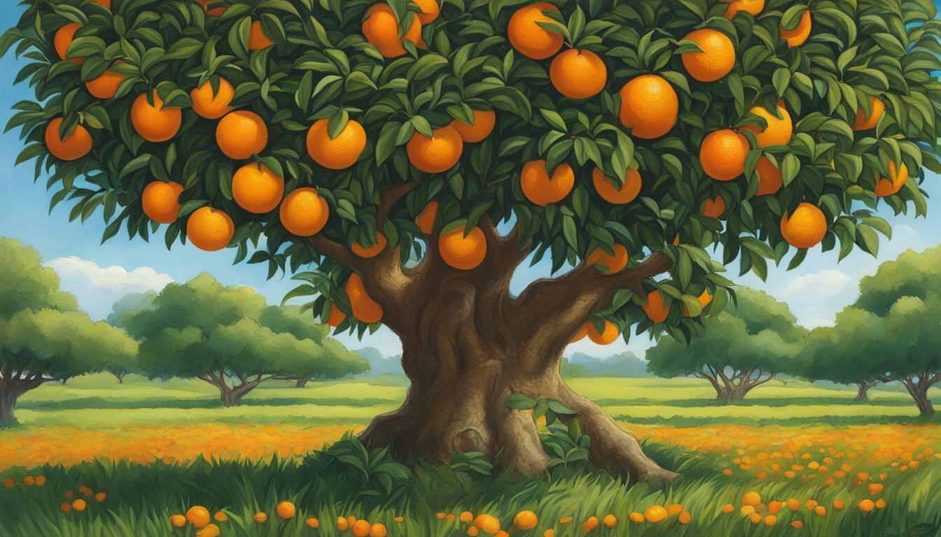 Hamlin Orange Tree