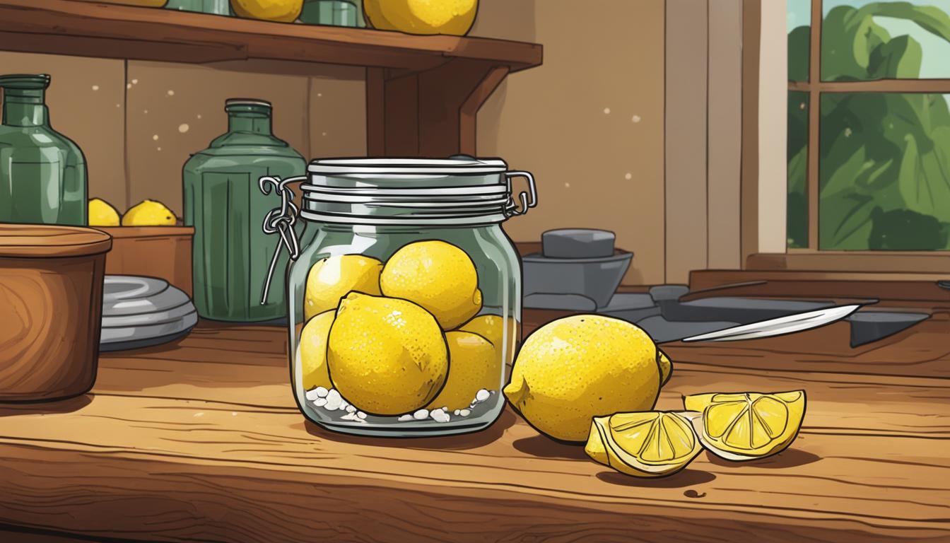 Preserving Berna Lemons