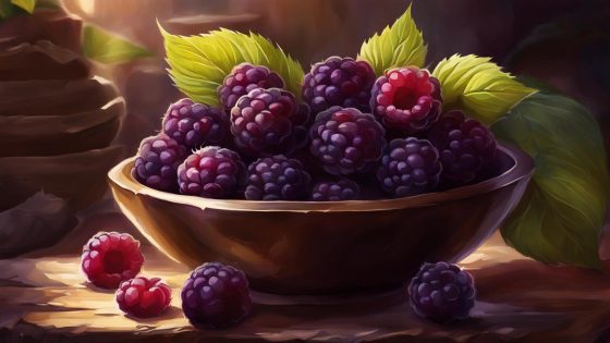 Purple Raspberries