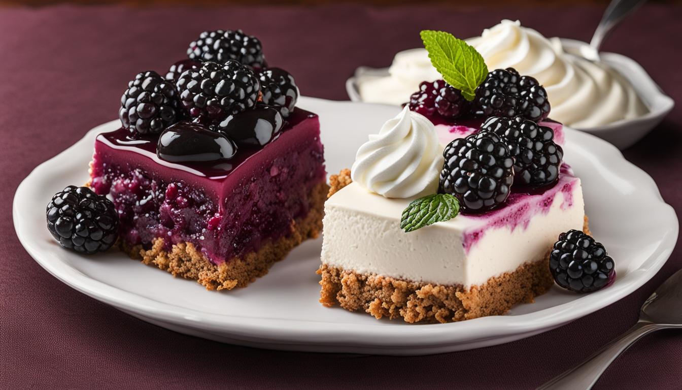 blackberry desserts