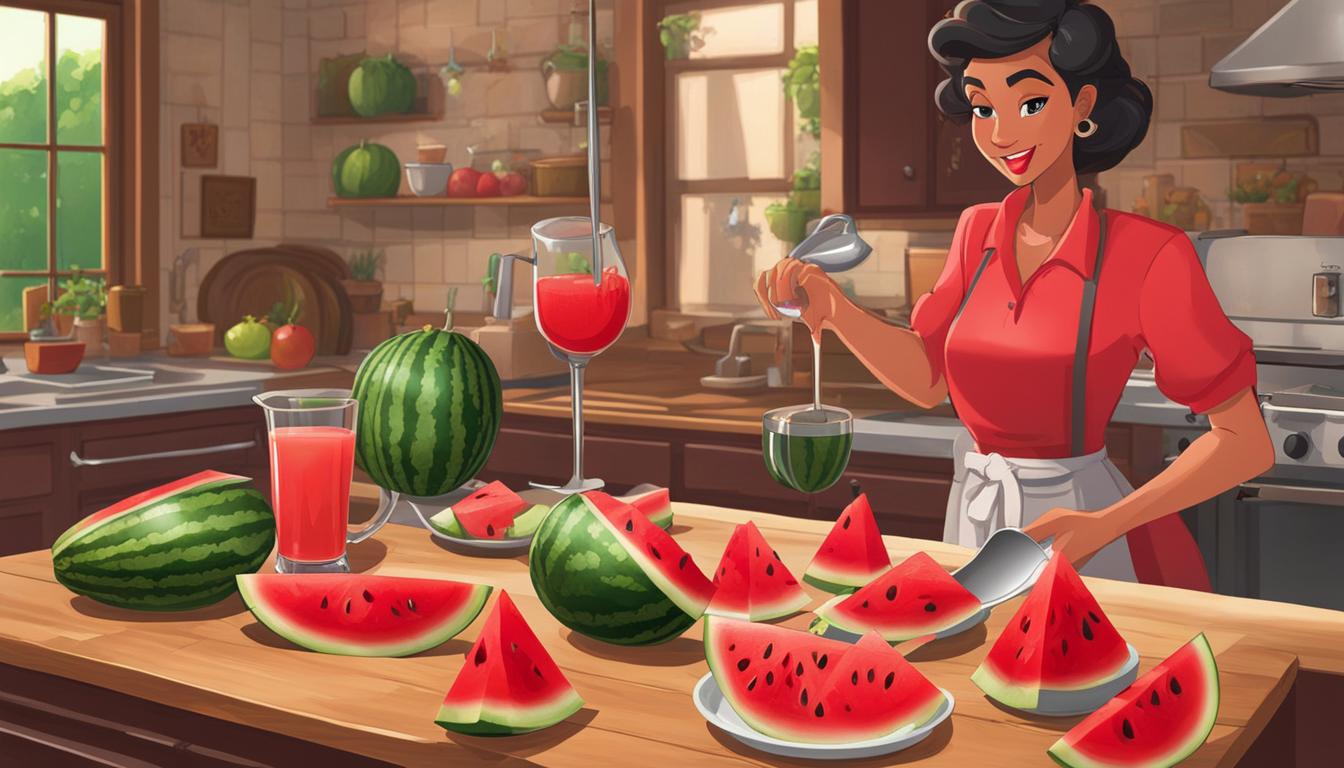 cooking with watermelon