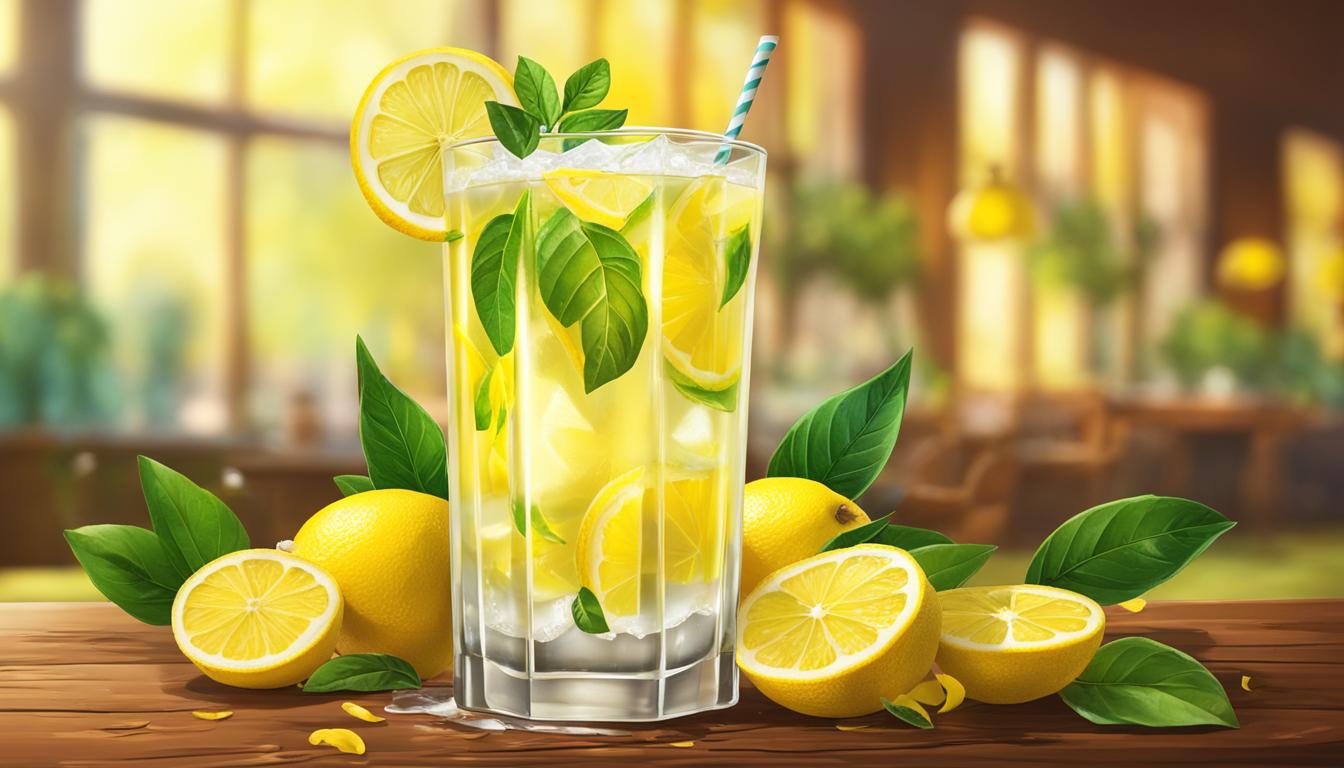 lemonade made with Berna Lemons
